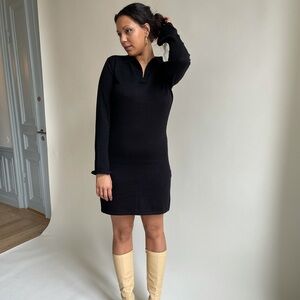 Djerf Avenue Getaway Dress in Black